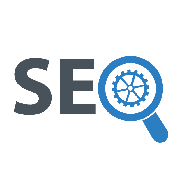 About Us 2 SEO Seo logo with a magnifying glass.