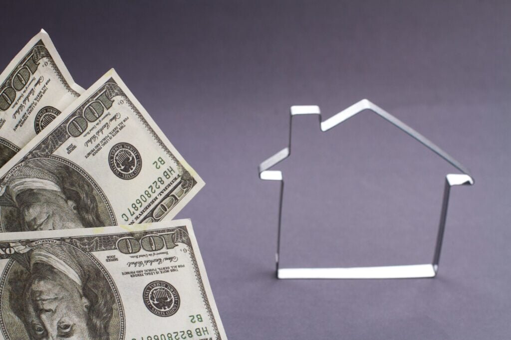 Concept investment in property.