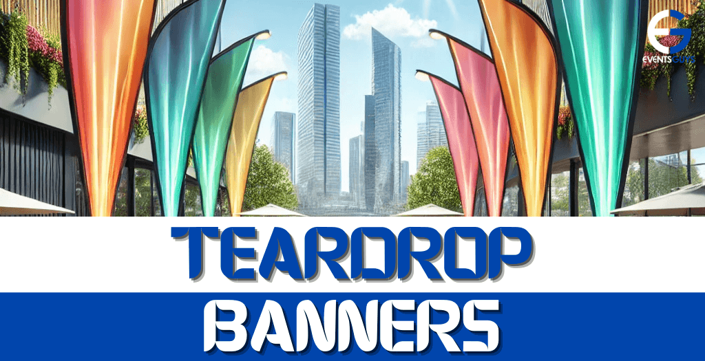 Read more about the article The Pros and Cons of Teardrop Banners for Outdoor Event Branding